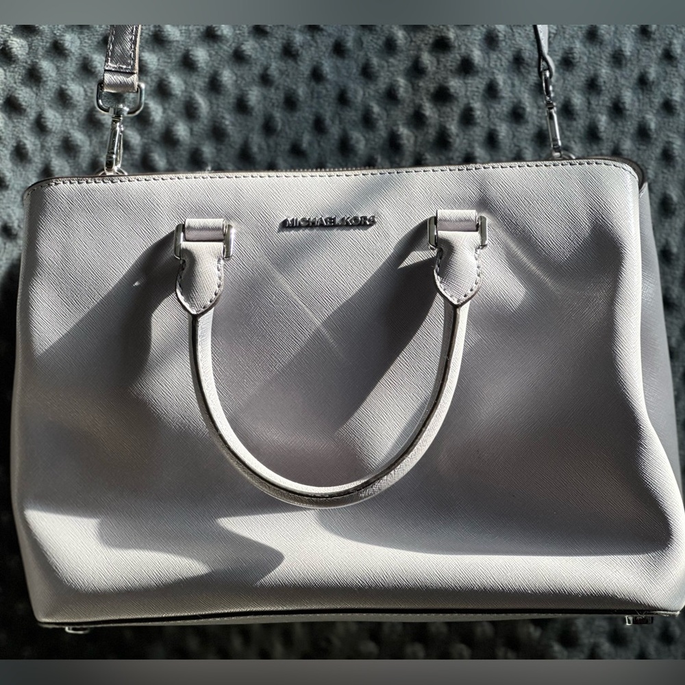 Michael Kors Savannah Large Satchel - Lilac - Pre-Owned
